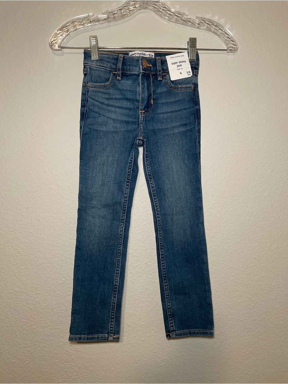 Abercrombie Kids Super Skinny‎ Jeans Sz 5/6 Slim